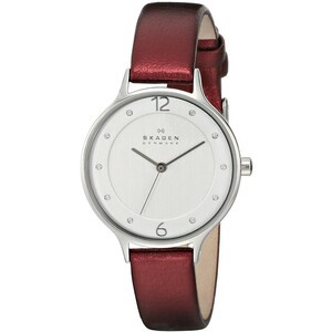 Đồng hồ nữ dây da Skagen Quartz SKW2275