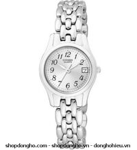 Đồng hồ nữ dây thép không gỉ Citizen Quartz EU2650-53A