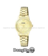 Đồng hồ nữ dây thép không gỉ Citizen Quartz EJ6083