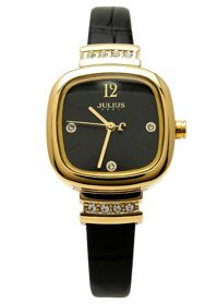 Đồng hồ nữ Julius Dây Da JA-863