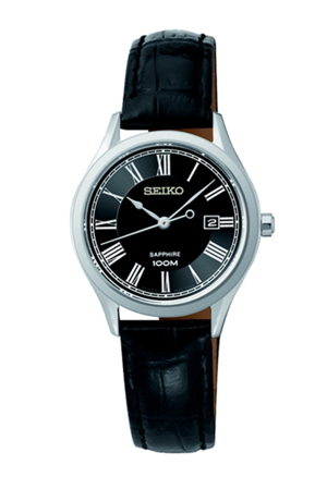 Đồng hồ nữ thép không gỉ Seiko Quartz SXDG23P1