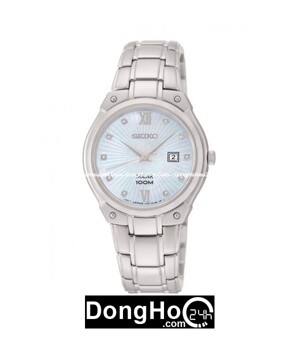 Đồng hồ Seiko nữ Solar Diamond SUT213P1