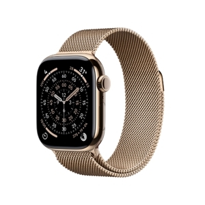 Đồng hồ thông minh Apple Watch Series 11 Titan 46mm GPS + Cellular Milanese Loop
