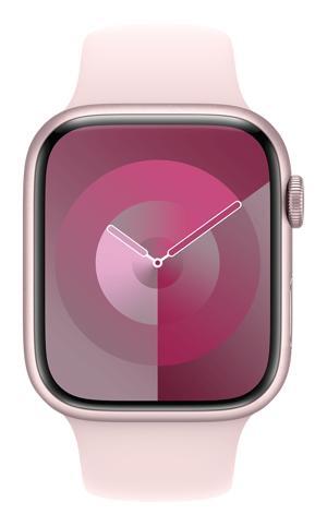 Đồng hồ thông minh Apple Watch S9 45mm viền nhôm dây silicone