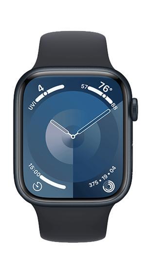 Đồng hồ thông minh Apple Watch S9 LTE 45mm viền nhôm dây silicone