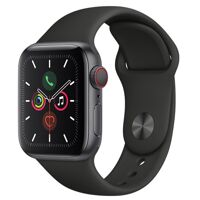 Đồng hồ thông minh Apple Watch S5 LTE (Series 5 LTE)  - 40mm, viền nhôm dây cao su