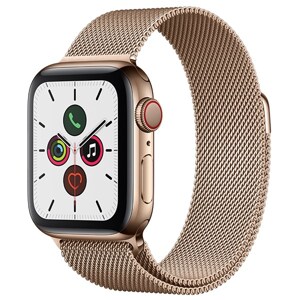 Đồng hồ thông minh Apple Watch S5 LTE (Series 5 LTE)  - 44mm, viền thép dây thép