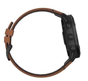 Đồng hồ thông minh Garmin Fenix 6X Sapphire - Dây da