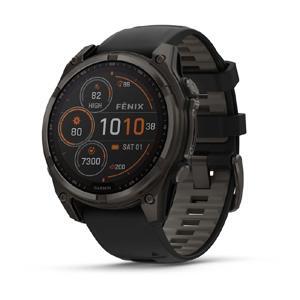 Đồng hồ thông minh Garmin Fenix 8 Solar 47mm viền Titanium