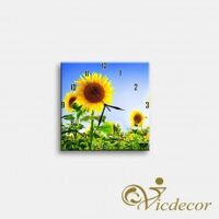 Đồng hồ tranh Hoa Hướng Dương Vicdecor DHT0179