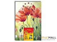 Đồng hồ tranh lịch treo tường Suemall DHL140908
