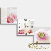 Đồng hồ tranh Tinh tế Vicdecor DHT0071