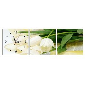 Đồng hồ tranh-Tulip trắng-DHT0090