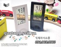 Đồng hồ để bàn màn hình LCD trong suốt