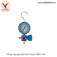 Đồng hồ nạp gas lạnh đơn Value VMG-1-S-L