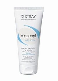 Sữa rửa mặt cho da nhờn mụn Ducray Keracnyl Foaming Gel 200ml