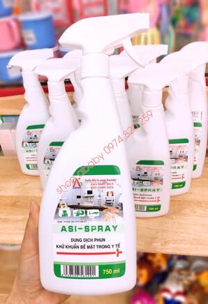 Dung dịch sát khuẩn ASI - SPRAY 750ml