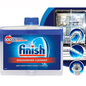 Dung dịch tẩy rửa máy rửa chén Finish Dishwasher Cleaner QT017386 - 250ml