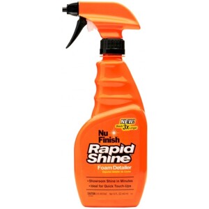 Dung dịch xịt bóng nhanh xe hơi Nu Finish Rapid Shine NFR-12, 443ml