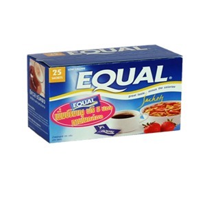 Đường ăn kiêng EQUAL hộp hiệu EQUA 25 gói