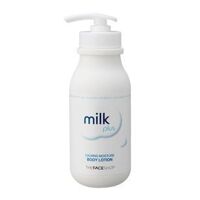 Dưỡng thể Milk plus calming moisture body lotion The face shop