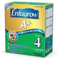 Sữa bột Enfagrow A+ 4 - hộp 650g (dành cho trẻ từ 3 - 6 tuổi)