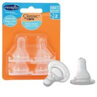 Bộ 4 núm ty silicone Evenflo 2115214