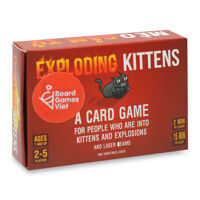 Cờ Exploding Kittens Boardgame Mèo Cảm Tử Mèo Nổ