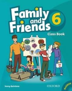 Family and Friends 6 Class Book and MultiROM Pack