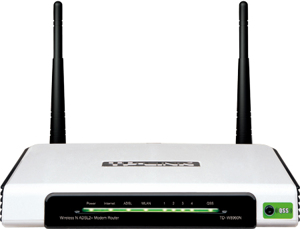 TP-link300Mbps Wireless N ADSL2+ Modem Router TD-W8960N