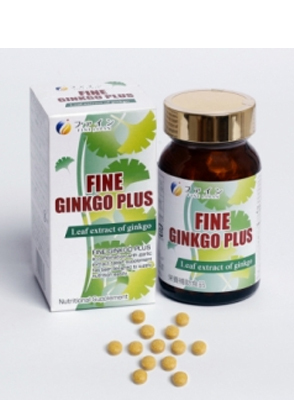 Fine Ginkgo Plus - TPCN giảm stress, tăng trí nhớ, cải thiện chứng đau đầu, mất ngủ