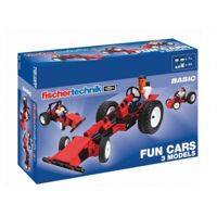 Bộ lắp ráp 3 mẫu xe đua vui nhộn Fischertechnik Fun Cars 096777