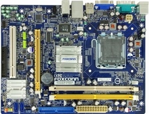 Bo mạch chủ - Mainboard Foxconn G31 MV-K - Socket 775, Intel G31/ICH7, 2 x DIMM, Max 4GB, DDR2