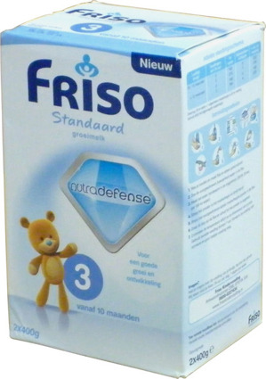 Sữa bột Friso Standard 3 - hộp 2x400g (dành cho trẻ từ 1 - 3 tuổi)