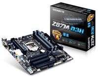 Bo mạch chủ - Mainboard Gigabyte GA Z87M-D3H - Socket 1150, Intel Z87, 4 x DIMM, 32GB, DDR3