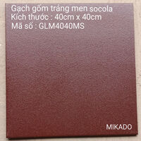 Gạch cotto đỏ Mikado 40x40 GLM4040MS