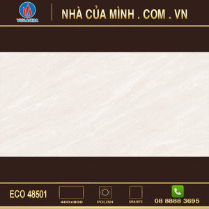 Gạch granite kỹ thuật số 40×80 Viglacera ECO 48501