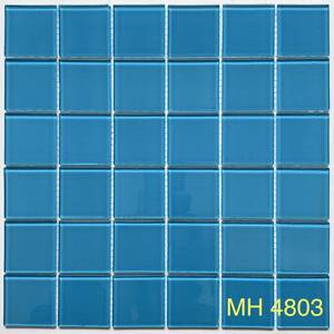 Gạch trang trí Mosaic thủy tinh đơn sắc MH 4803