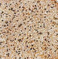 Gạch vỉa hè Terrazzo trơn màu vàng 40x40