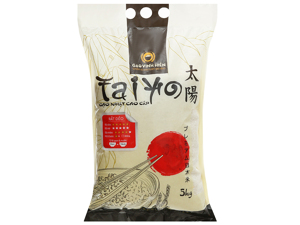 Gạo giống Nhật Bản Vinh Hiển Taiyo túi 5kg