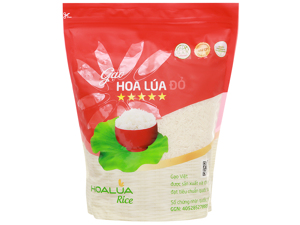 Gạo Hoa Lúa đỏ túi 2kg