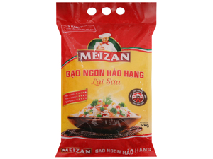 Gạo lài sữa Meizan túi 5kg