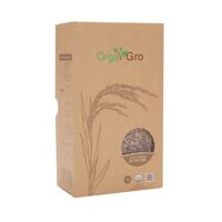 Gao lứt hữu cơ thảo dược Orga Gro hộp 1 kg