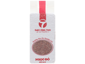 Gạo lứt Ông Thọ Ngọc Đỏ túi 1kg