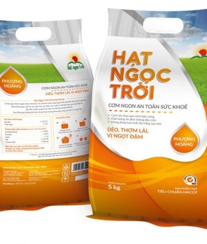 Gạo Phượng Hoàng Hạt Ngọc Trời Túi 5kg