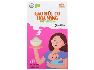 Gạo tấm hữu cơ Hoa Nắng hộp 1kg