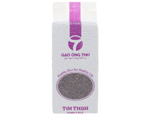 Gạo tím than Ông Thọ túi 1kg