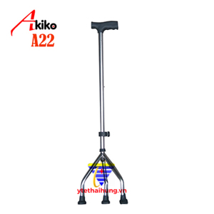 Gậy chống 3 chân cho người già inox Akiko A22