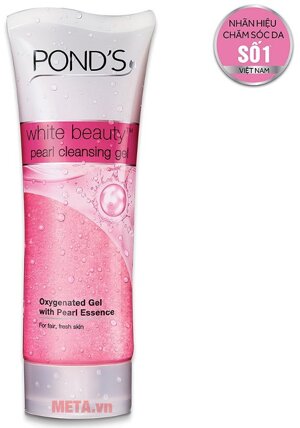 Gel rửa mặt ngọc trai Pond's White Beauty Pearl Cleansing Gel 100g