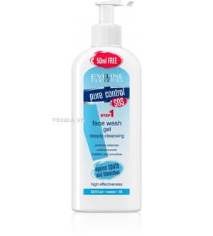 Gel rửa mặt sạch sâu Pure Control SOS